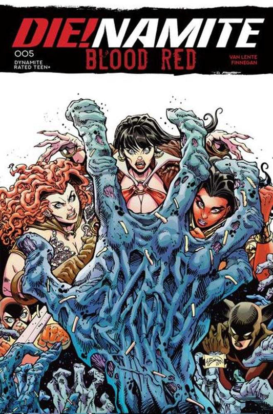 Dienamite Blood Red #5 Cover D Will Robson Variant