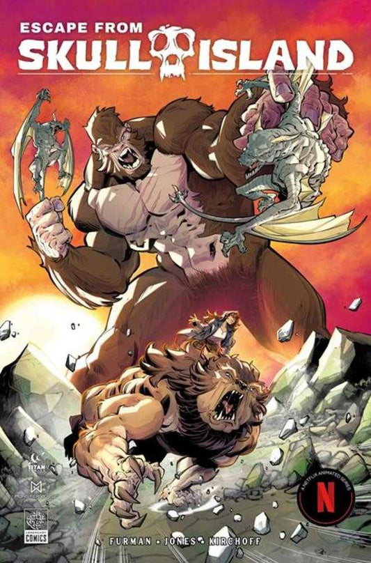 Escape From Skull Island #2 (Of 4) Cover C Eduardo Mello Variant