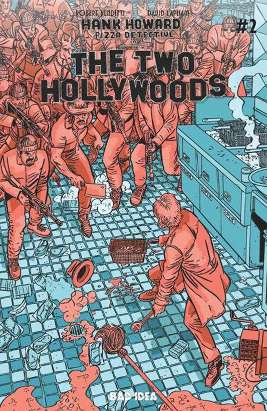 Hank Howard Pizza Detective The Two Hollywoods #2 (Of 2) Cover B David Lapham Variant