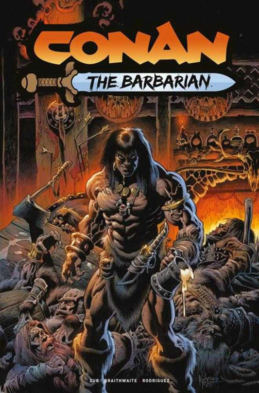 Conan The Barbarian #30 Cover D Kyle Hotz Variant (Mature)