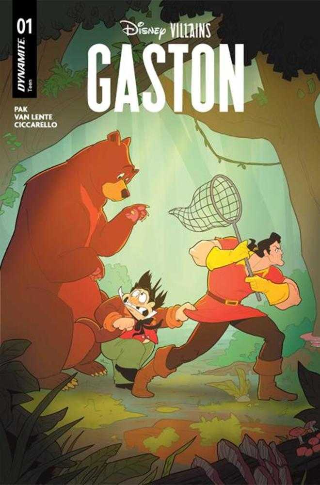 Disney Villains Gaston #1 Cover B Ted Brandt And Ro Stein Variant