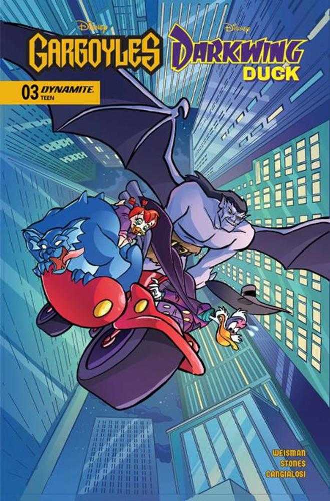Gargoyles Darkwing Duck #3 Cover A Tad Stones
