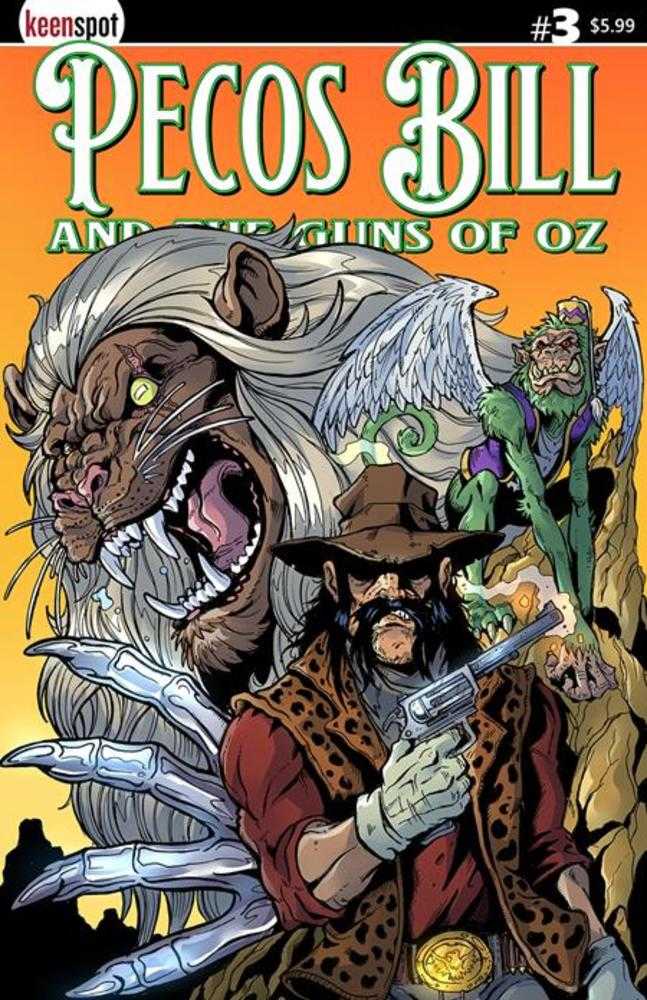 Pecos Bill & The Guns Of Oz #3 Cover A Puis Calzada (Mature)