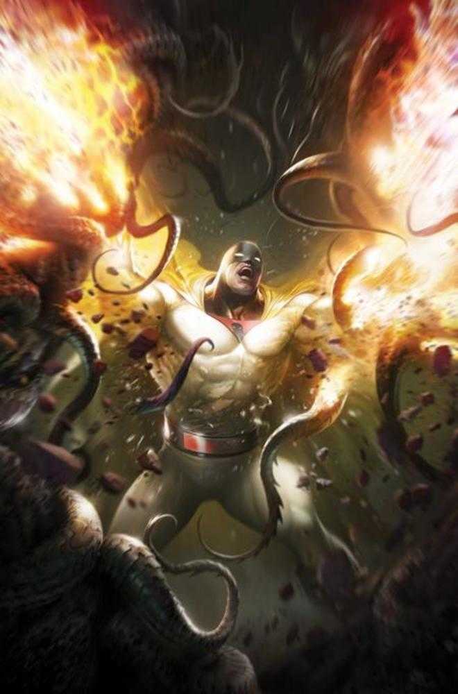 Space Ghost #9 Cover E Francesco Mattina Metal Full Art Variant