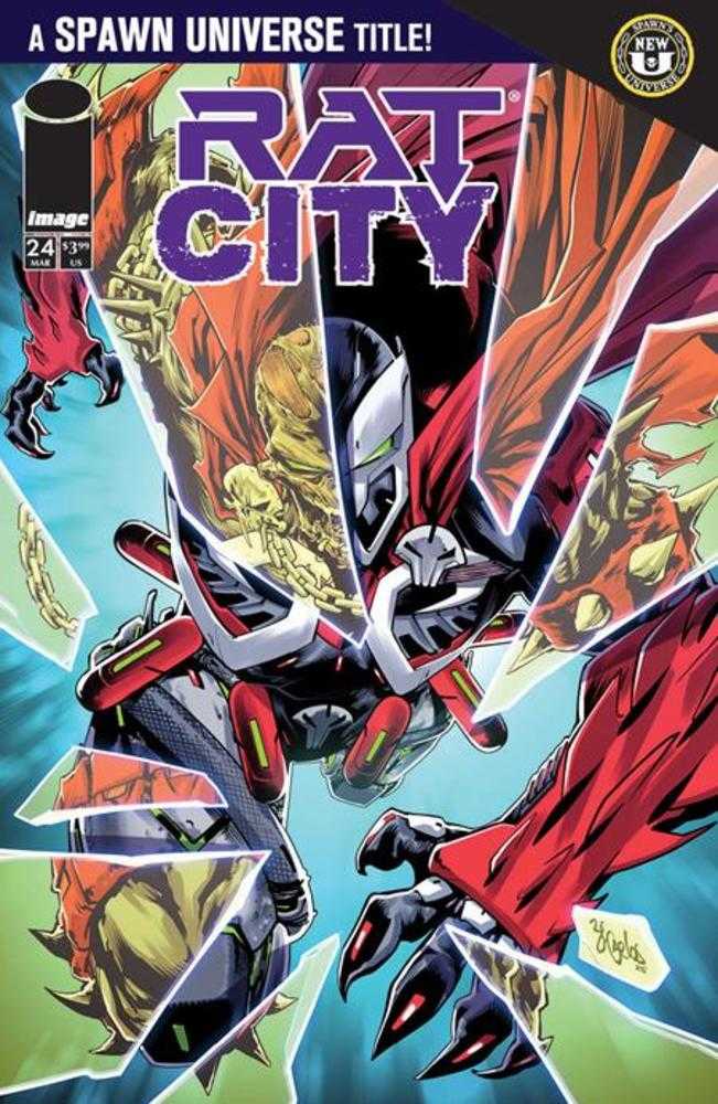 Spawn Rat City #24 Cover A Ze Carlos