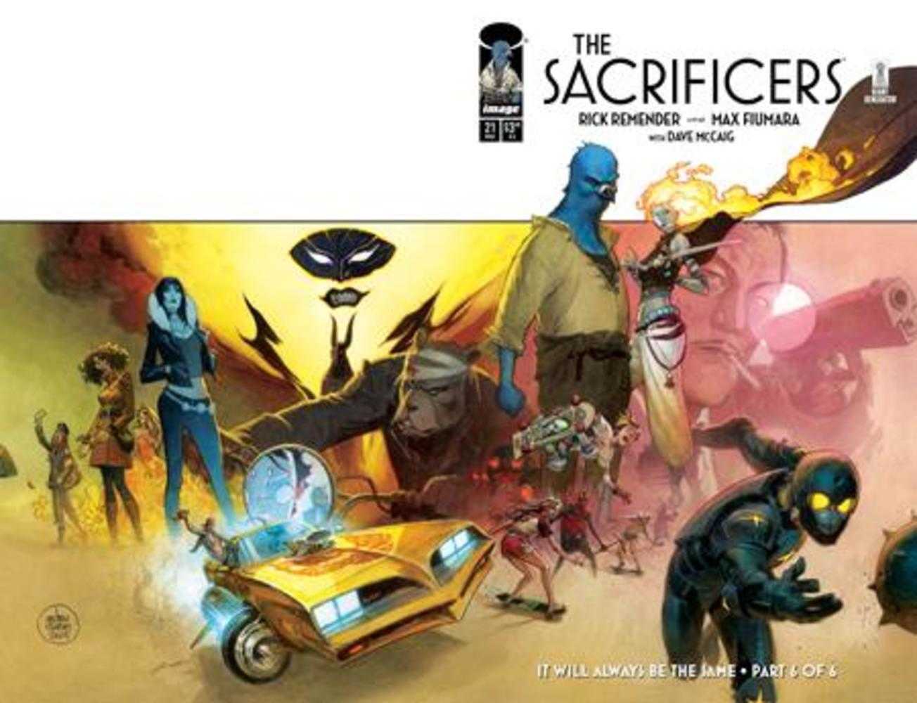 Sacrificers #21 Cover C Andrew Robinson Wraparound Variant