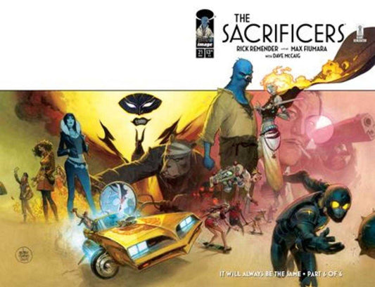 Sacrificers #21 Cover C Andrew Robinson Wraparound Variant