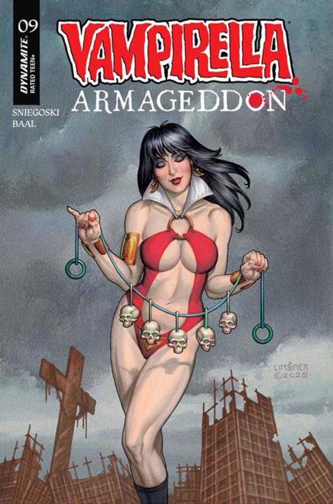 Vampirella Armageddon #9 Cover C Joseph Michael Linsner Variant