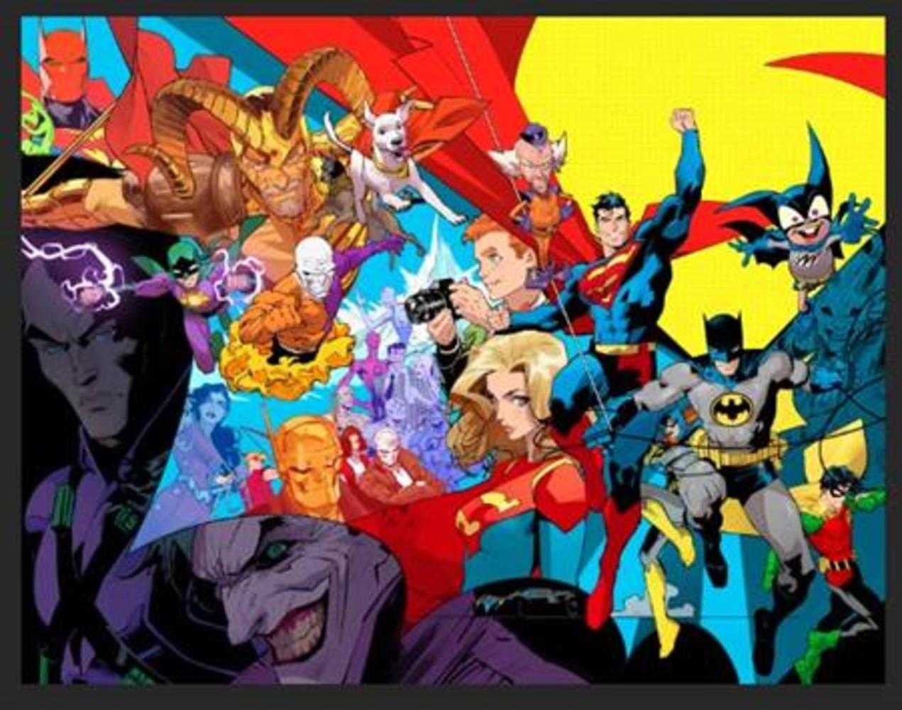 Batman Superman Worlds Finest #50 Cover A Dan Mora Wraparound