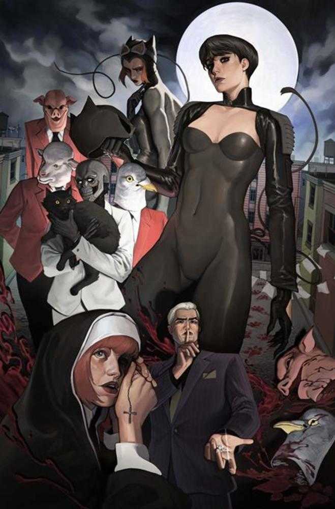 Catwoman #86 Cover E Manny Vincent Carbonilla Things To Come Card Stock Variant