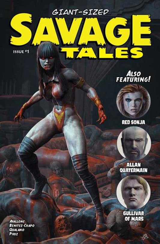 Giant Sized Savage Tales (One Shot) Cover B Bjorn Barends Vampirella Variant