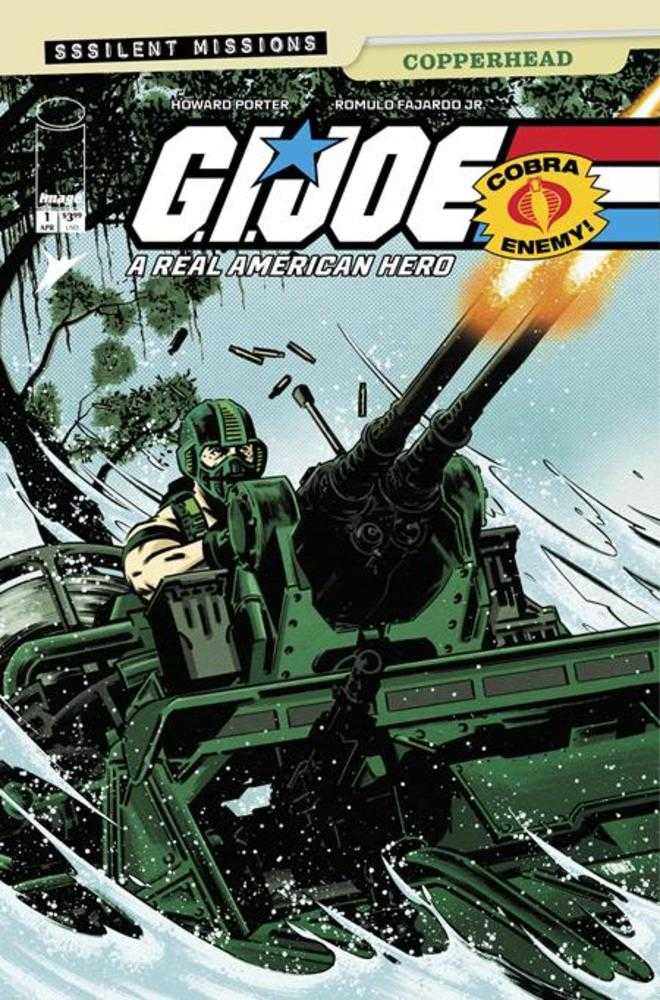 G.I. Joe A Real American Hero Sssilent Missions Copperhead #1 (One Shot) Cover B Jorge Fornes Variant