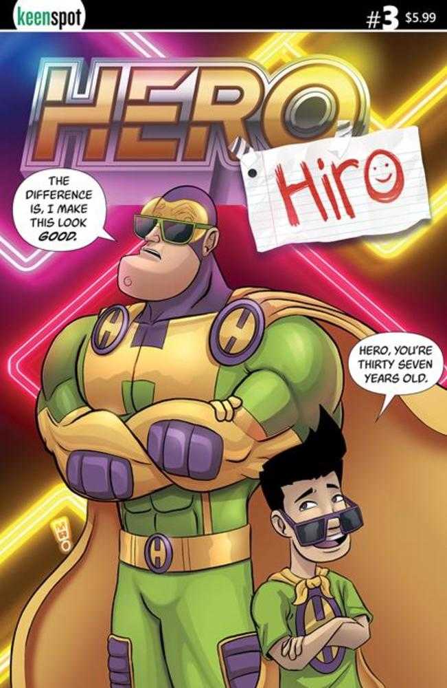 Hero Hiro #3 Cover A Michael Adams