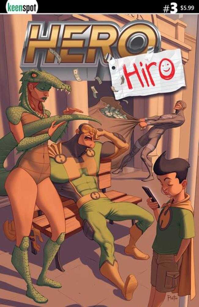 Hero Hiro #3 Cover B Pietro Variant