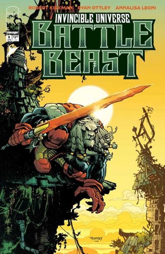 Invincible Universe Battle Beast #8 Cover A Ryan Ottley & Annalisa Leoni