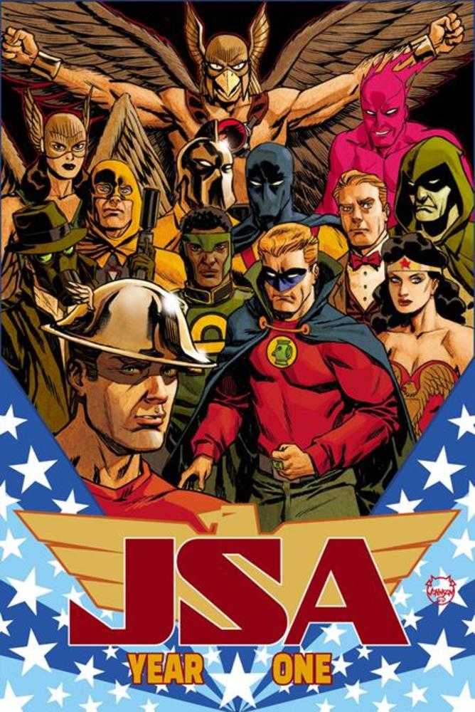 JSA #18 Cover A Dave Johnson