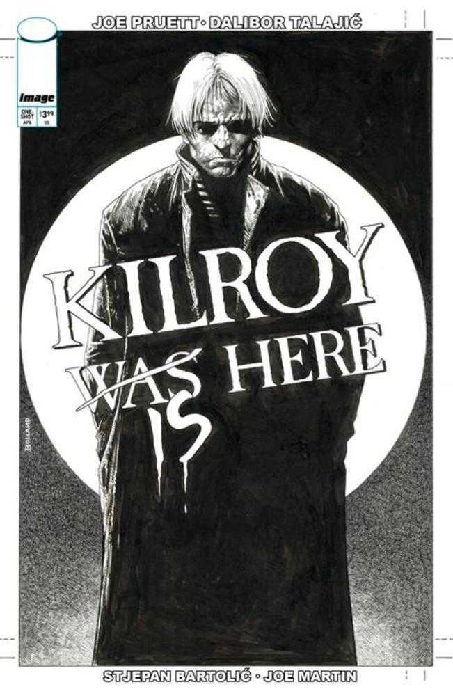 Killroy Is Here (One Shot) Cover B Brian Bolland Black & White Variant