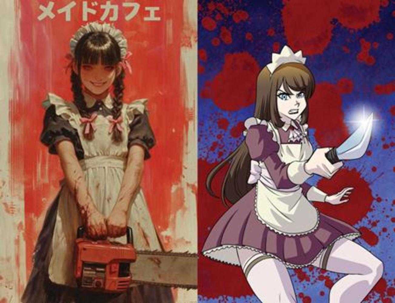 Maid Cafe #2 Cover D Todd Skull & Remy Eisu Mokhtar Holofoil Flip Variant