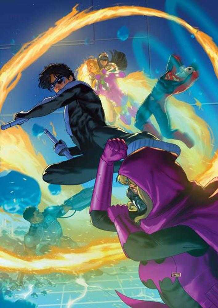 New Titans #34 Cover A Taurin Clarke