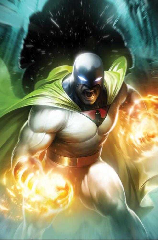 Space Ghost #10 Cover E Francesco Mattina Metal Premium Cover Variant