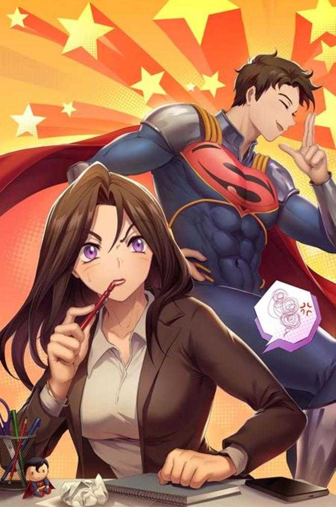 Superman #37 Cover C Rachta Lin Card Stock Variant (The Reign Of The Superboys)