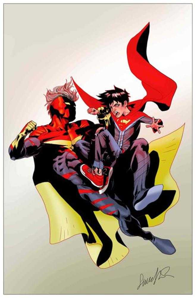 Superman Unlimited #12 Cover D Salvador Larroca Card Stock Variant (The Reign Of The Superboys)