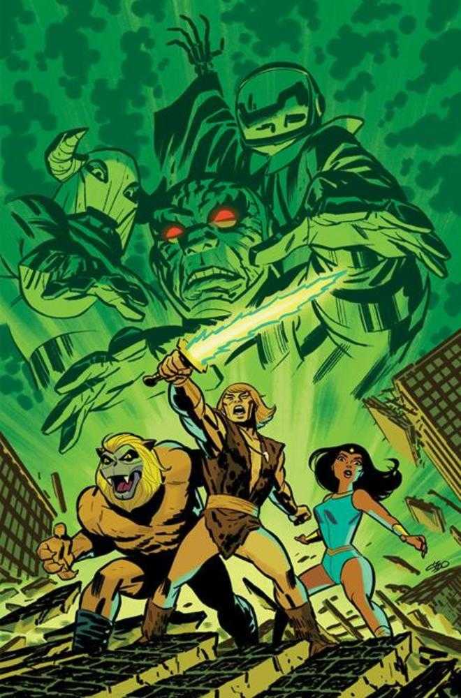 Thundarr The Barbarian #4 Cover E Michael Cho Metal Premium Cover Variant