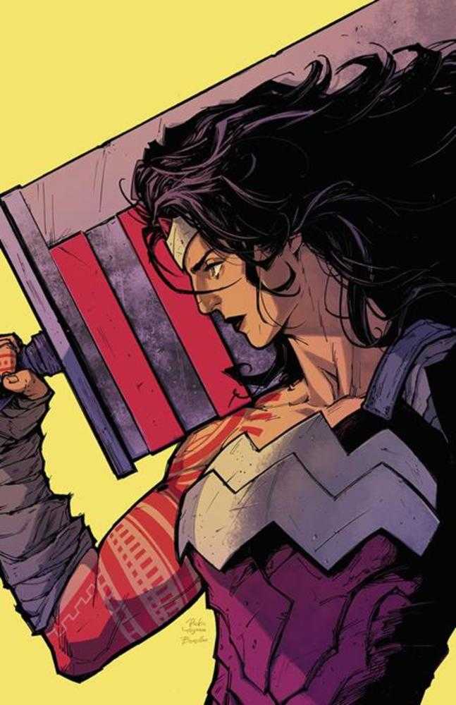 Absolute Wonder Woman #12 2nd Print Cover B Rickie Yagawa Card Stock Variant