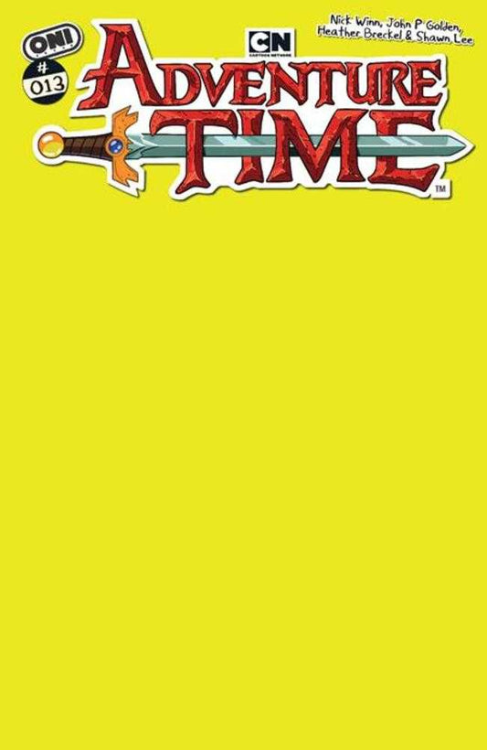 Adventure Time (2025) #13 Cover C Magic Man Yellow Blank Sketch Variant
