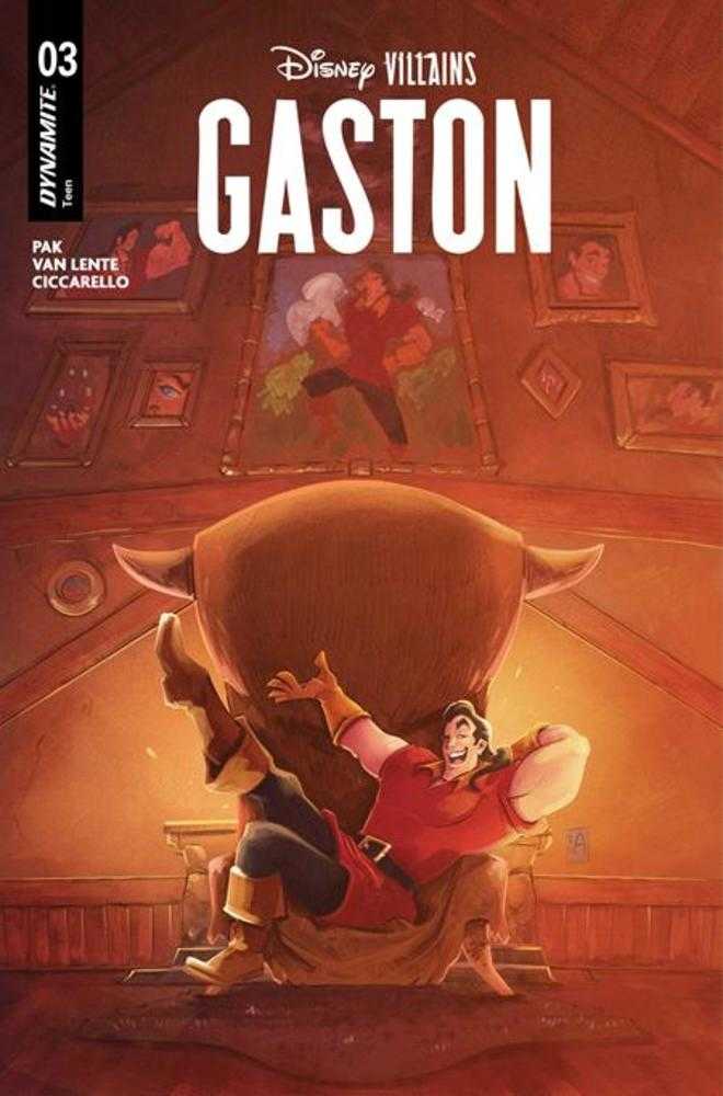 Disney Villains Gaston #3 Cover A Alessandro Ranaldi