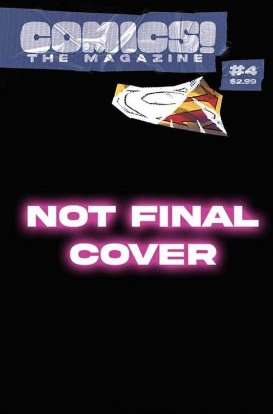 Comics The Magazine #4 Cover B Rico Renzi Vertigo Variant