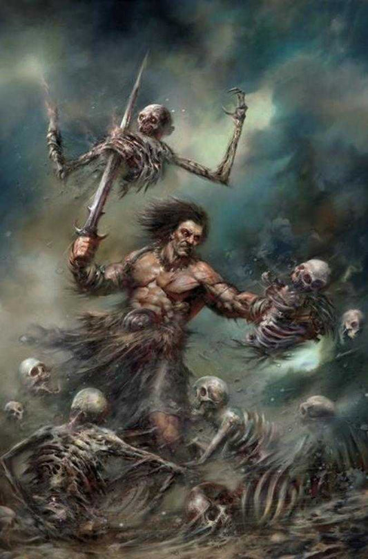 Conan The Barbarian #32 Cover E Nick Percival Virgin Cardstock Variant (Mature)