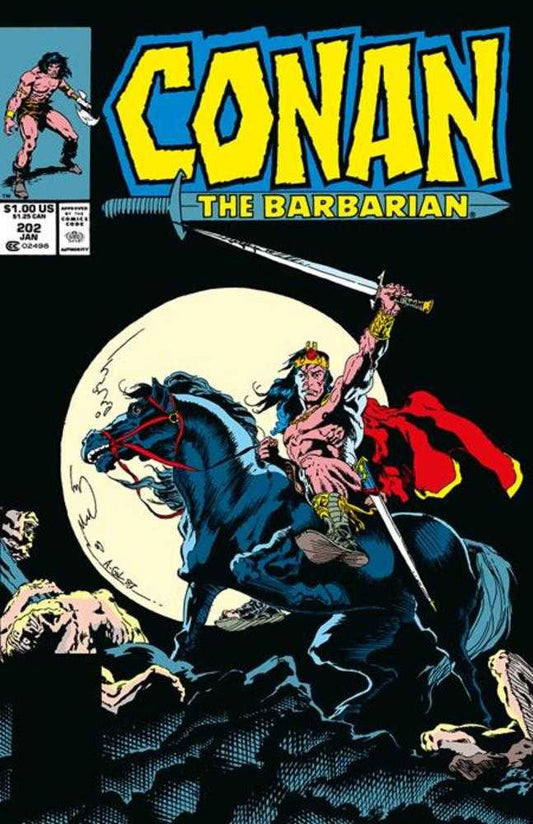Conan The Barbarian The Original Comics Omnibus Volume 08 Direct Market Edition Armando Gil Cover (Mature)