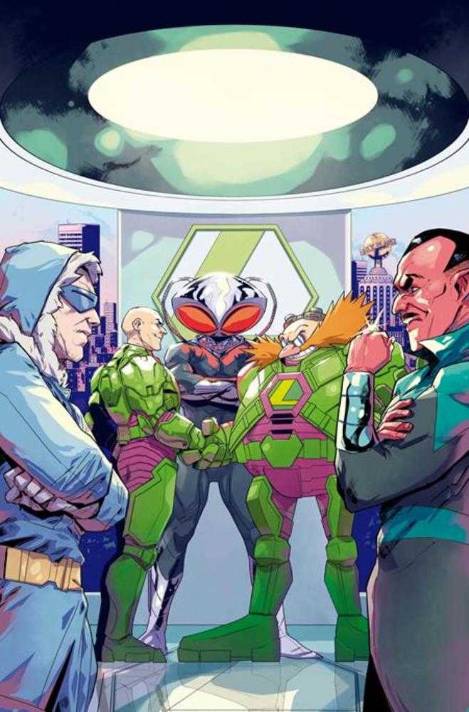 DC X Sonic The Hedgehog The Metal Legion #2 (Of 5) Cover A Pablo M Collar