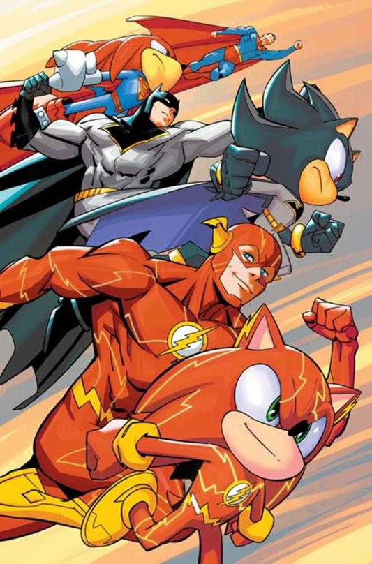 DC X Sonic The Hedgehog The Metal Legion #2 (Of 5) Cover C Daniele Di Nicuolo Card Stock Variant