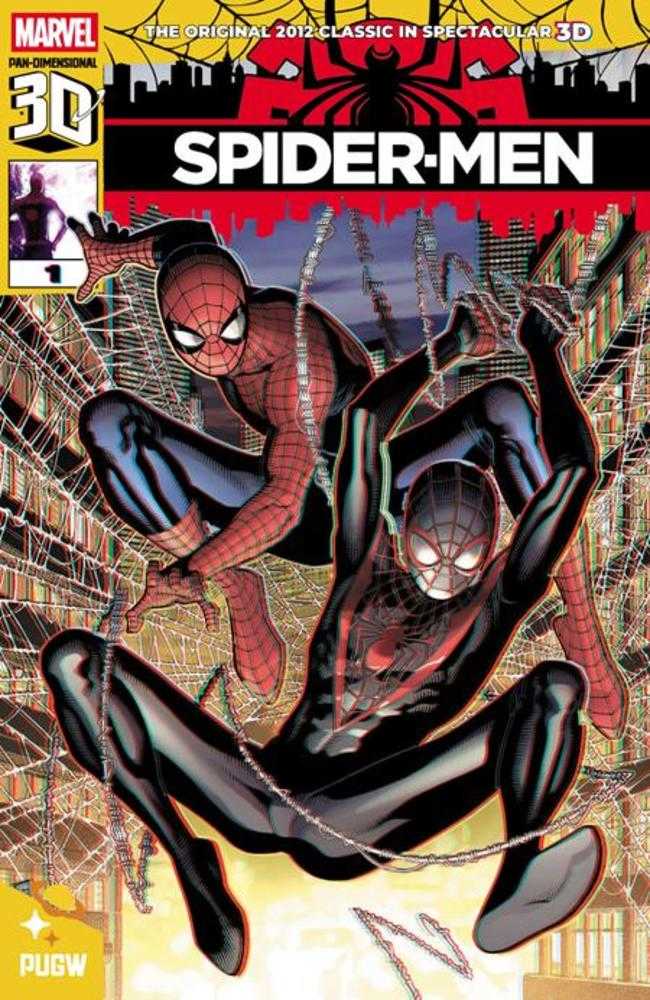 Spider Men (2012) #1 Pan Dimensional 3 D Edition