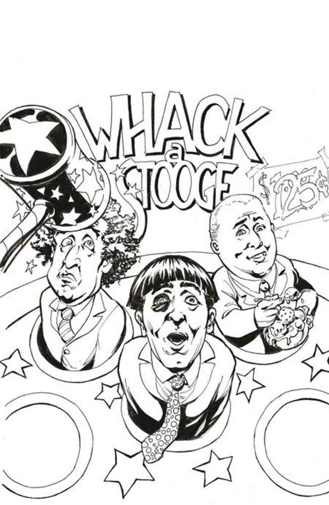 Three Stooges Am 10 Th Anniversary #1 Cover E Century Limited Edition Variant Limited To 100 Copies Previously Solicited Thru Diamond