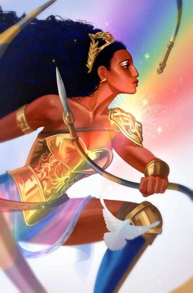 Wonder Woman #34 Cover E Fatima Wajid DC Pride Card Stock Variant