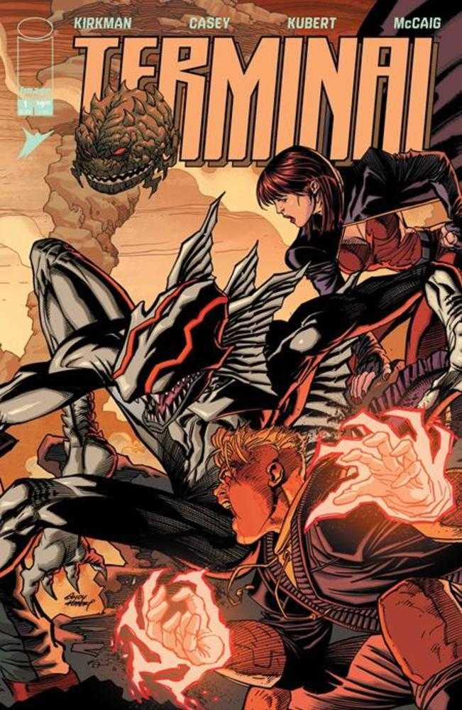 Terminal #1 Cover N Andy Kubert & Dave Mccaig Connecting Wraparound Chromium Variant (Mature)