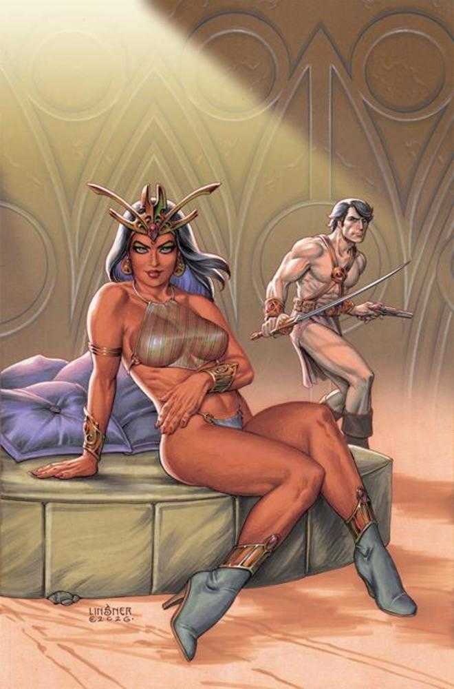 Altered States Warlords #2 Cover F Joseph Michael Linsner Limited Full Art Variant