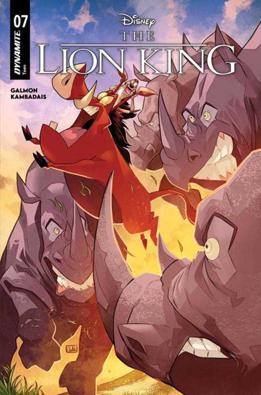 Lion King #7 Cover A Edwin Galmon