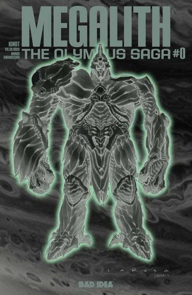 Olympus Saga Megalith #0 (Of 4) Cover D Lewis Larosa Glow In The Dark Variant
