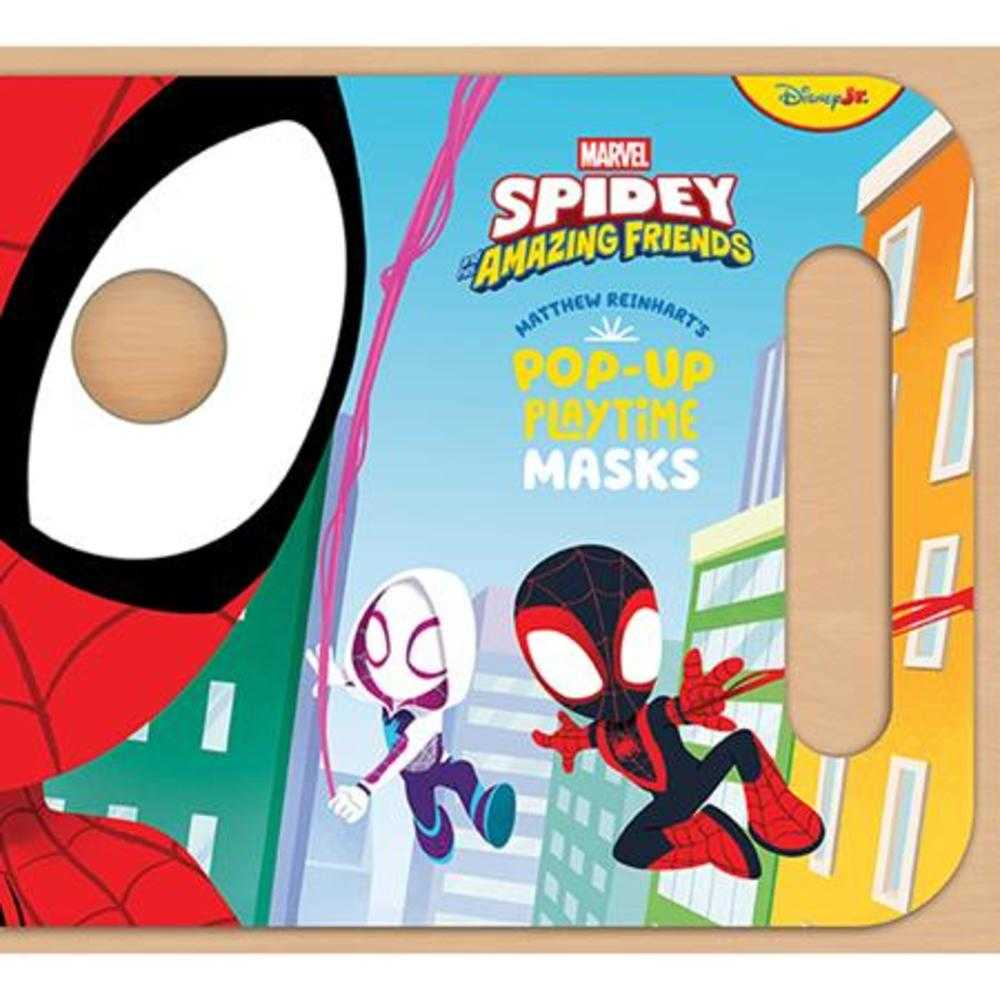 Pop Up Playtime Masks Hardcover Spidey And His Amazing Friends