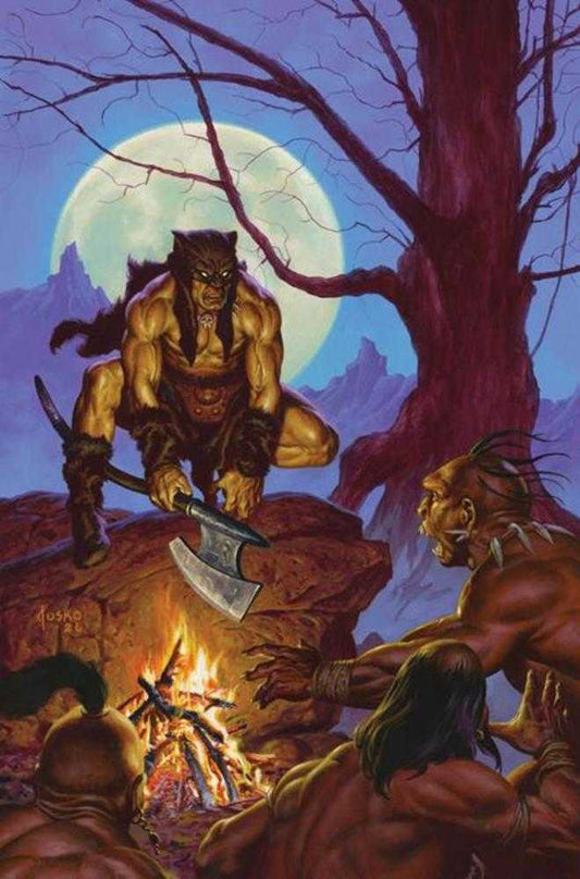 Fire And Ice Darkwolf #2 Cover G Joe Jusko Limited Full Art Variant