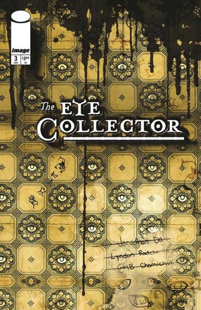 Eye Collector #3 Cover B Gmb Chomichuk Ink Drip Variant
