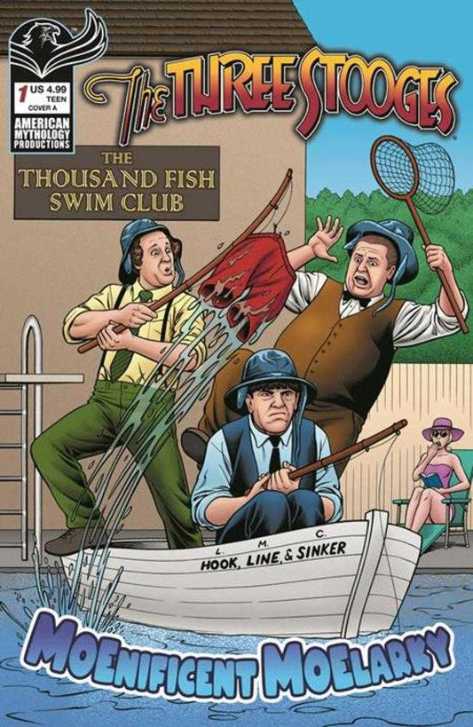 Three Stooges Magnificent Moelarky #1 Cover A Fraim Brothers