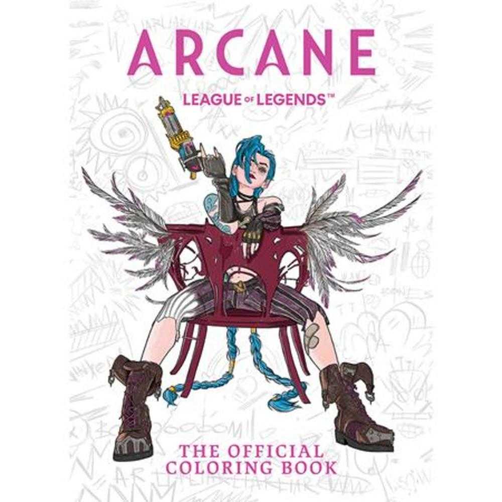 Arcane TPB The Official Coloring Book