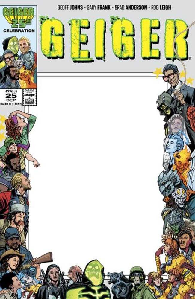 Geiger #25 Cover F Gary Frank & Brad Anderson Witchblade Team Up Variant