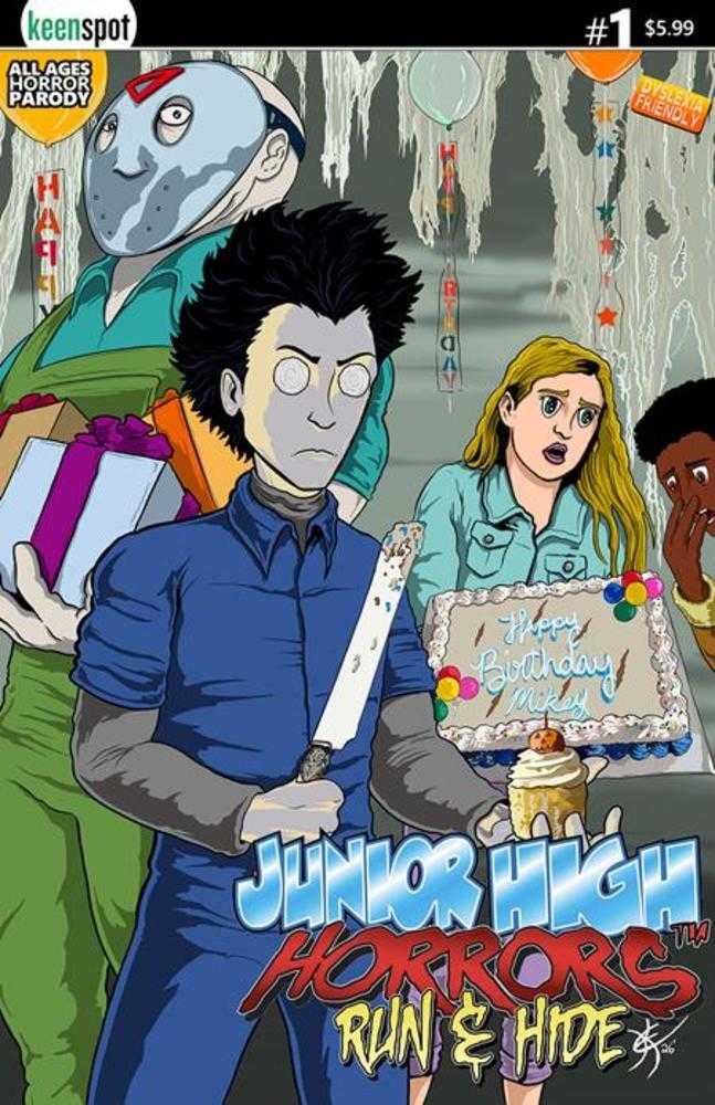 Junior High Horrors Run & Hide #1 (One Shot) Cover C Eric Kent Birthday Party Variant