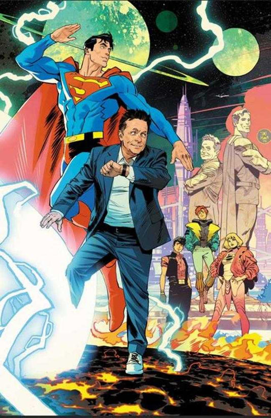Legion Of Super Heroes #1 Cover H Dan Mora Michael J Fox Cameo Card Stock Variant